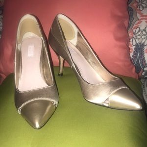 Glint champagne pumps size 6 1/2